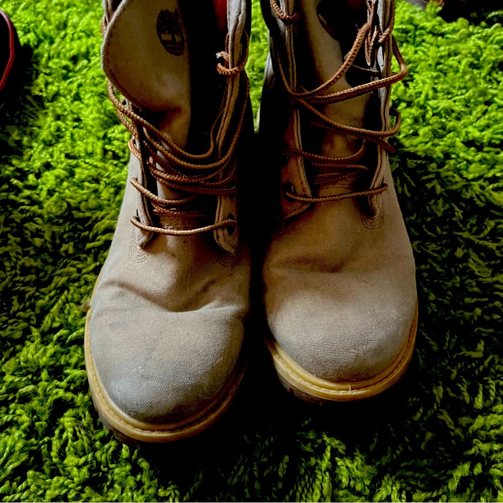 Worn Timberlands